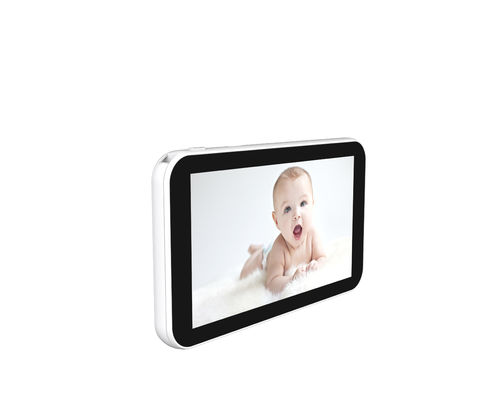 2.4GHz वायरलेस वीडियो बेबी मॉनिटर 720 पी एचडी रिमोट पैन टिल्ट जूम कैमरा के साथ