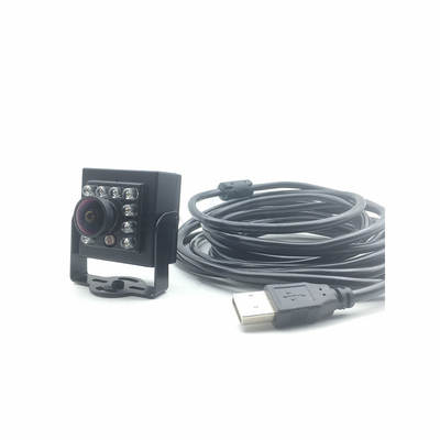 1.3MP 2.5mm वाइड एंगल मिनी USB कैमरा 940nm IR LED नाइट विजन: