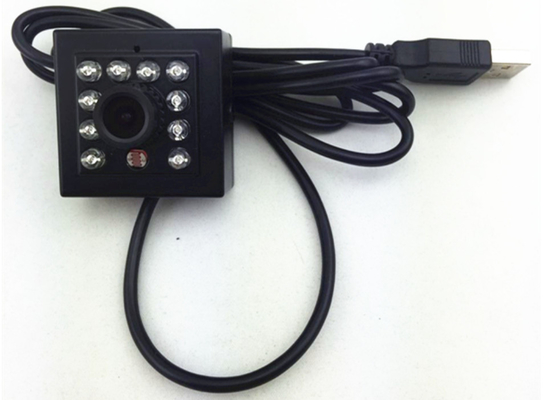 1.3MP 2.5mm वाइड एंगल मिनी USB कैमरा 940nm IR LED नाइट विजन: